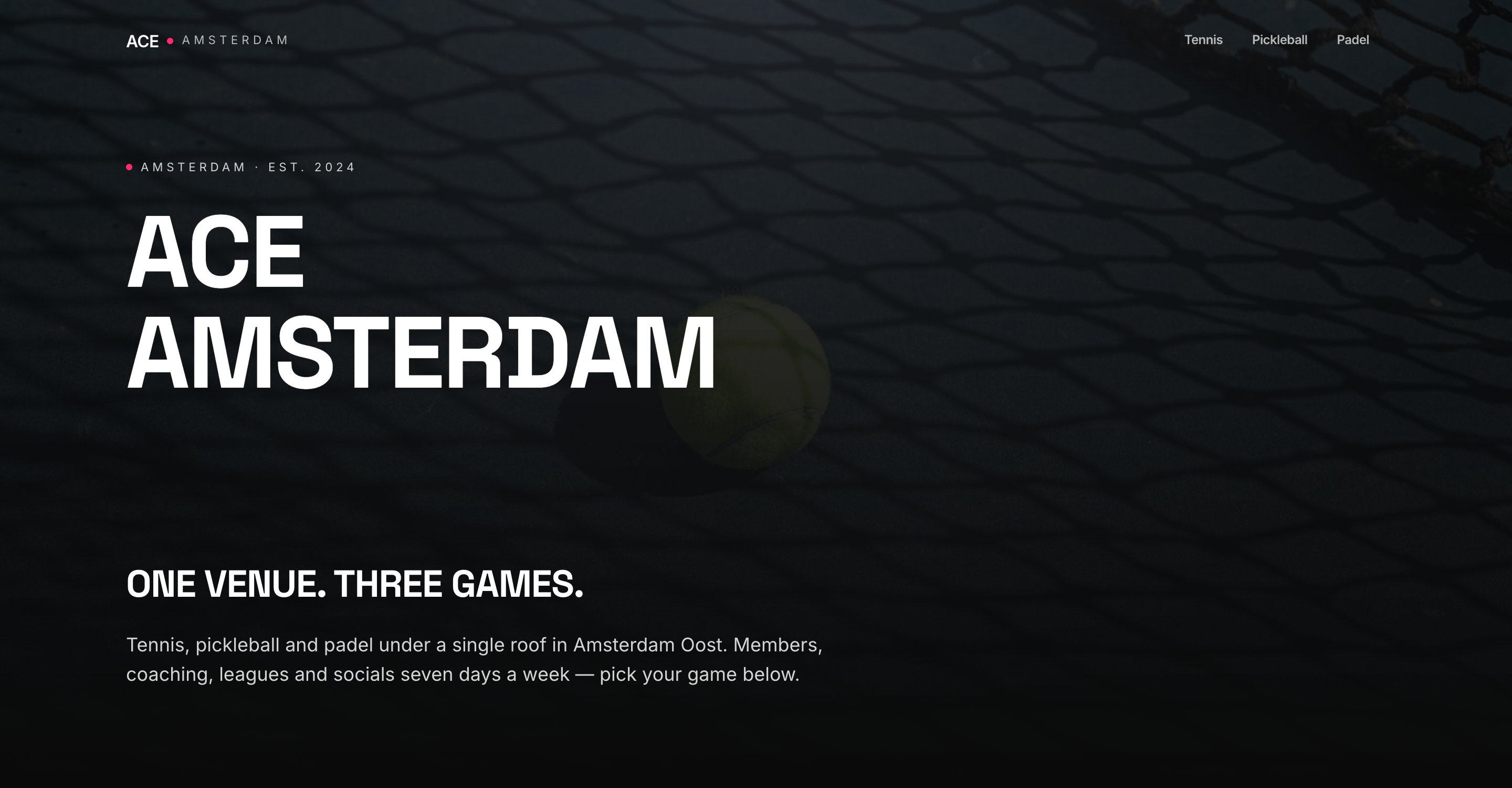 Voorbeeld van Ace Amsterdam